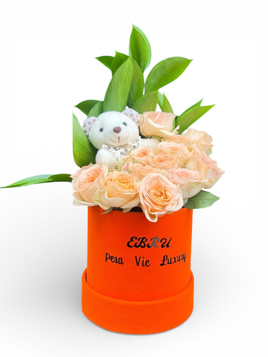 Sevimli Ayıcık Gül Aranjmanı